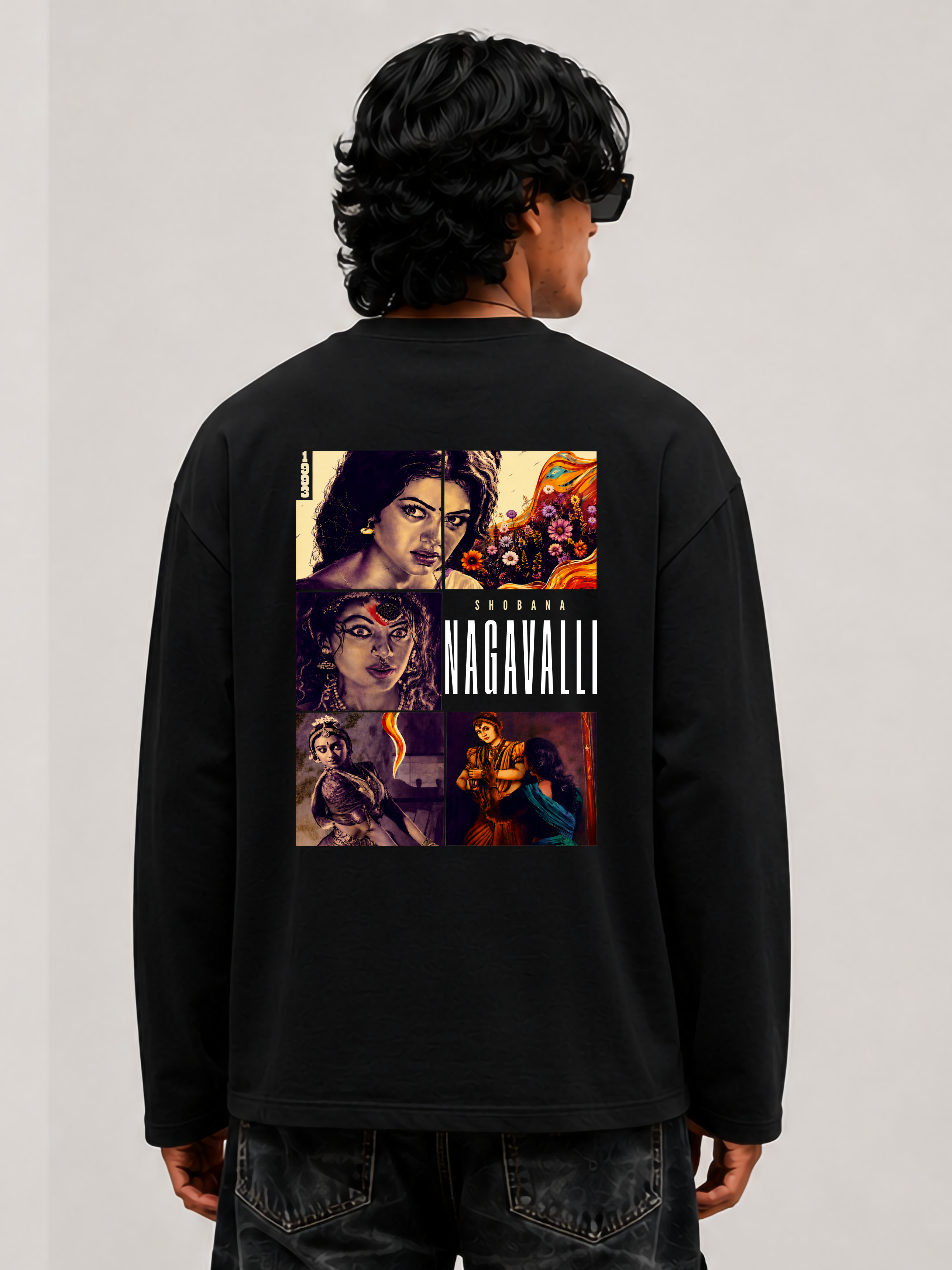 Nagavalli Black fullsleeve T-shirt