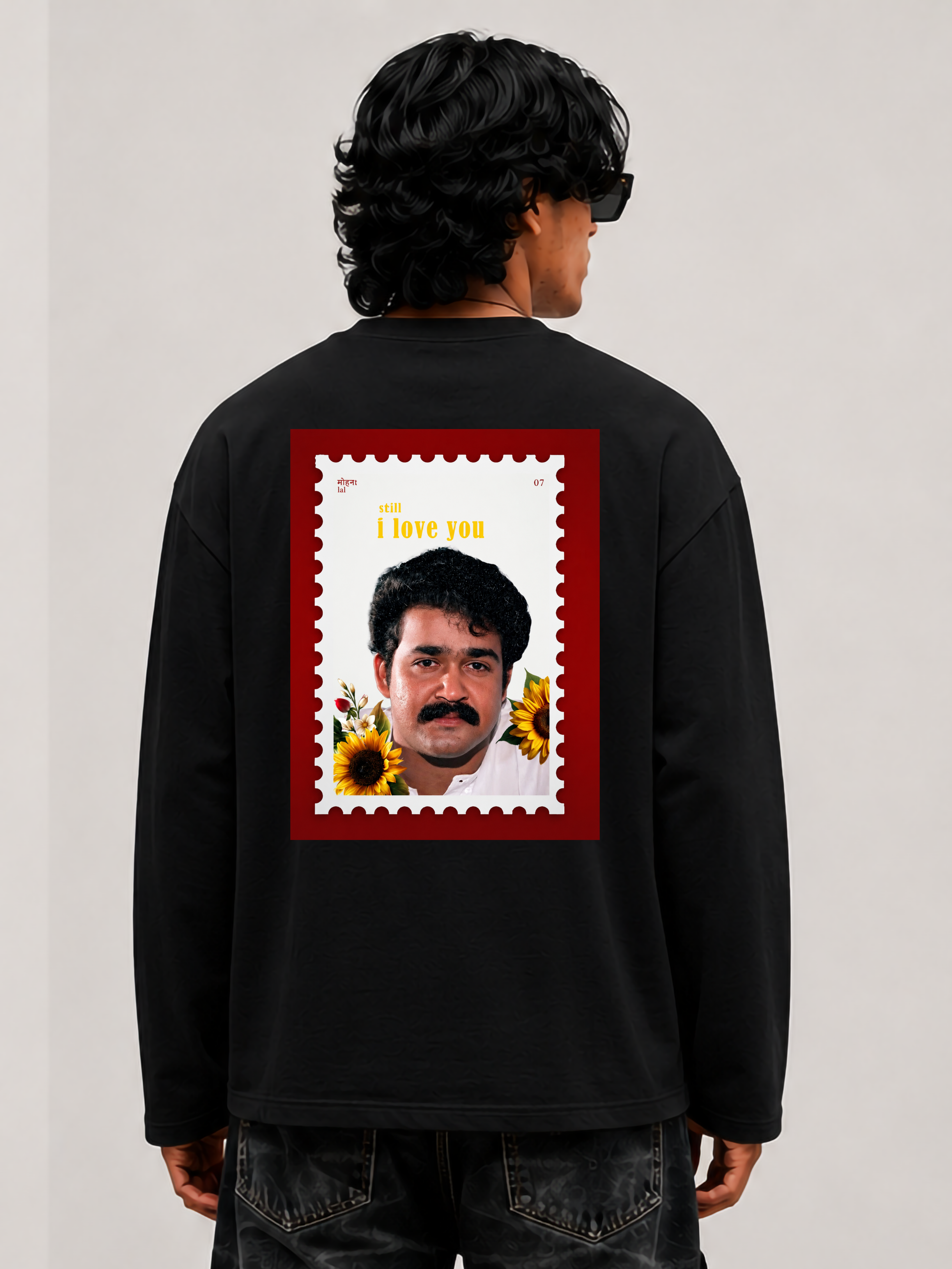still i love you Black fullsleeve T-shirt